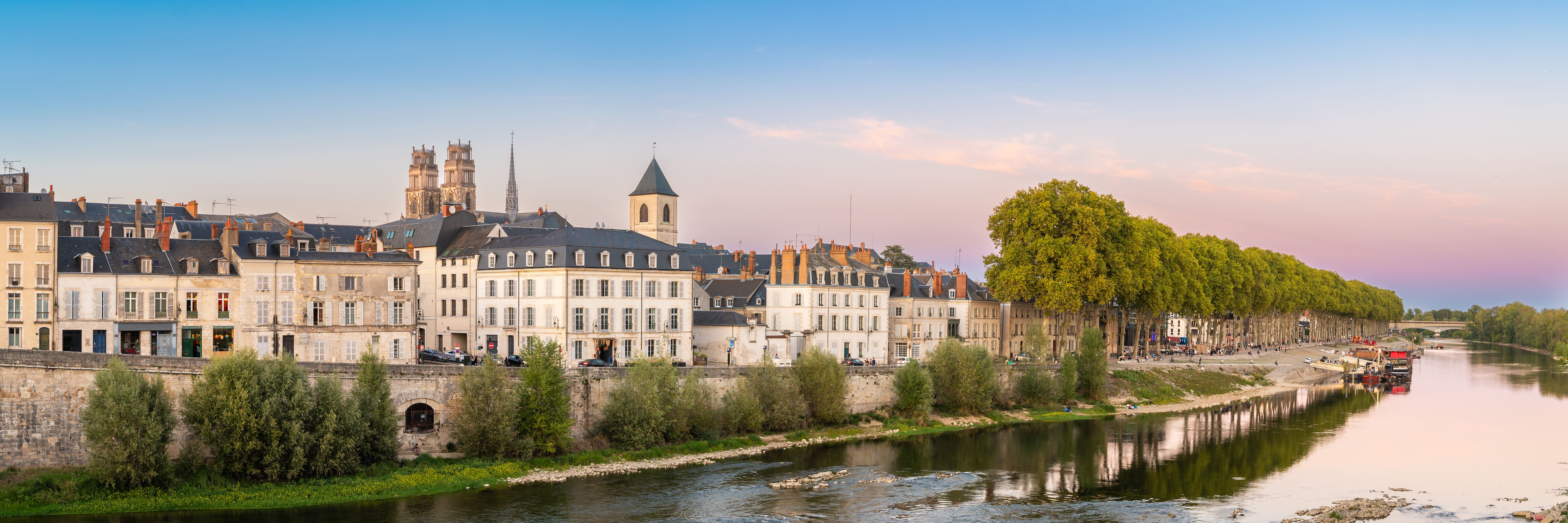 Vue panoramique d'Orléans